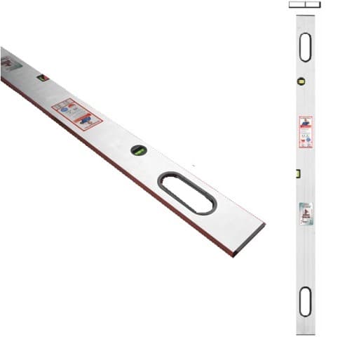 Rigla cu  2 bule-nivel orizontale, 250 cm, PPU