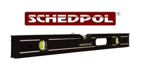 Nivel (Negru)Maxi Profi cu magnit,L= 120 cm SCHEDPOL PACP 