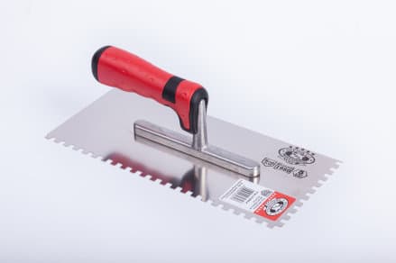 Drisca dintata,maner lemn,10x10 mm,cod 127128E10 P,de inox 280 m
