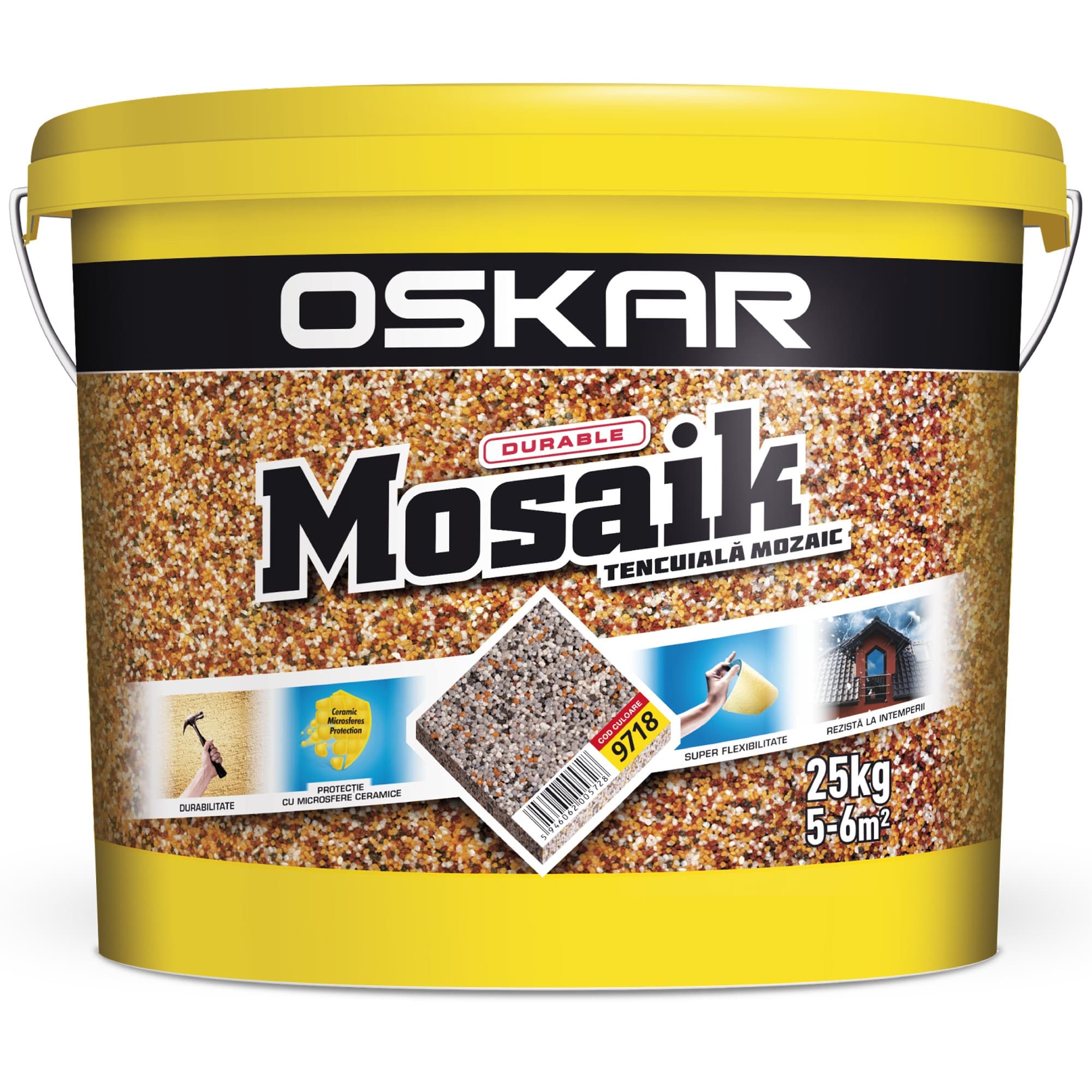 zzOSKAR MOSAIC TENC MOZAIC 9718, 25 kg , CERAMIC