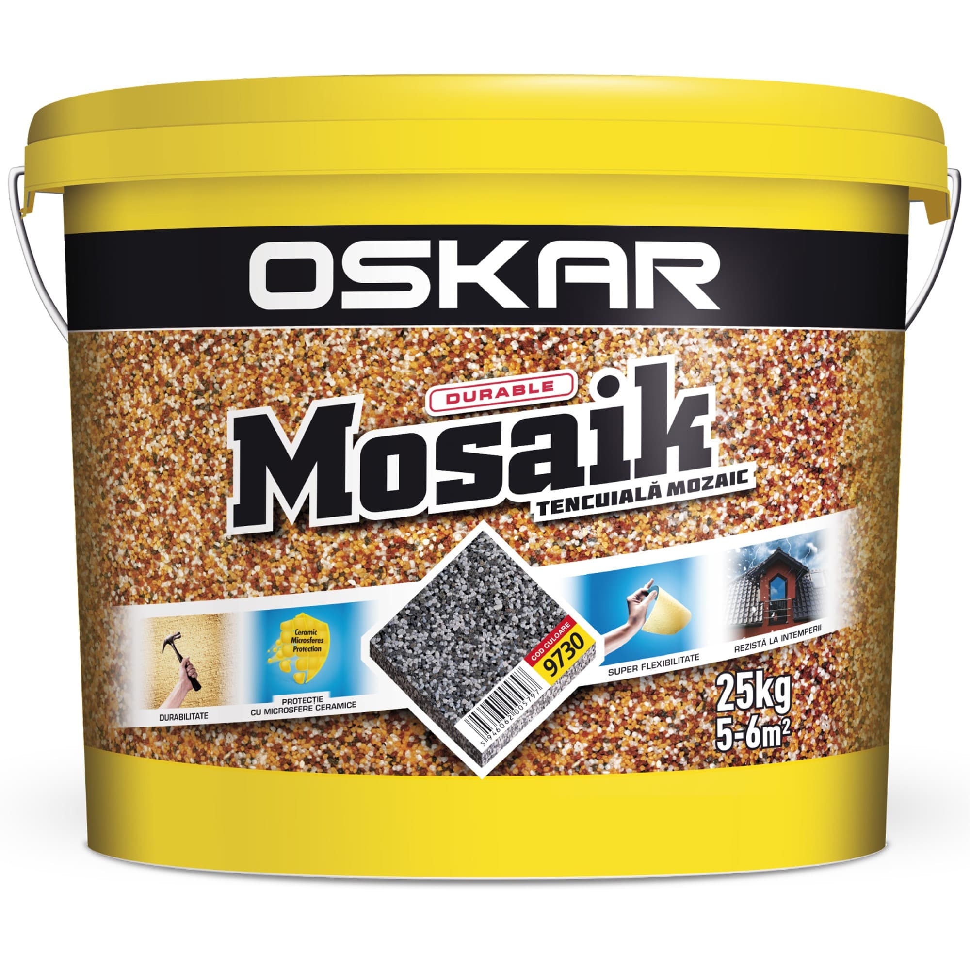 zzOSKAR MOSAIC TENC MOZAIC 9730, 25 kg , CERAMIC