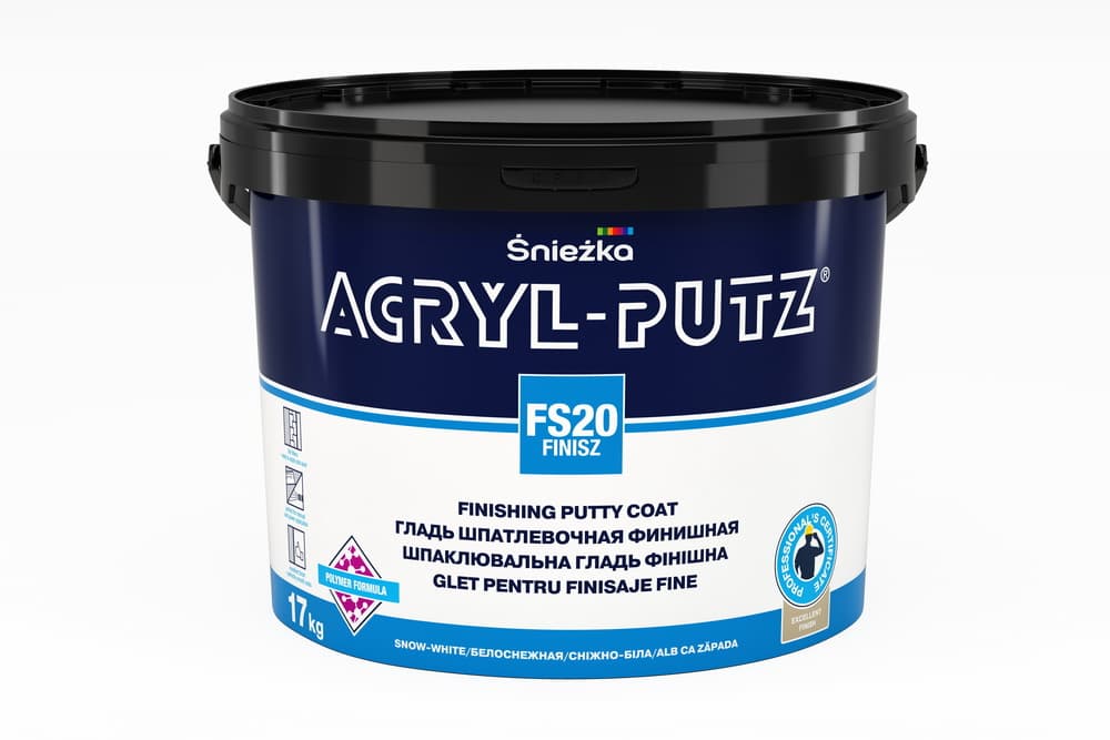 Acryl-putz finisz 8 kg, glet pt pereti si tavane