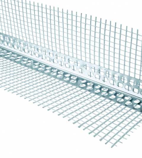 Cornier  aluminiu +plasa  2.5 m; (10cm) 