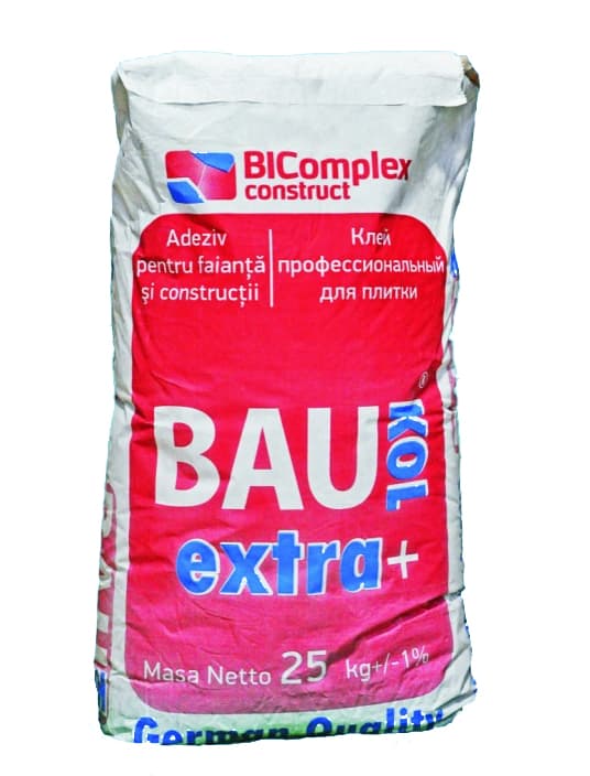 Adeziv  BAUKOL  EXTRA PLUS, 25 kg,pt faianta,portelanat (48) 