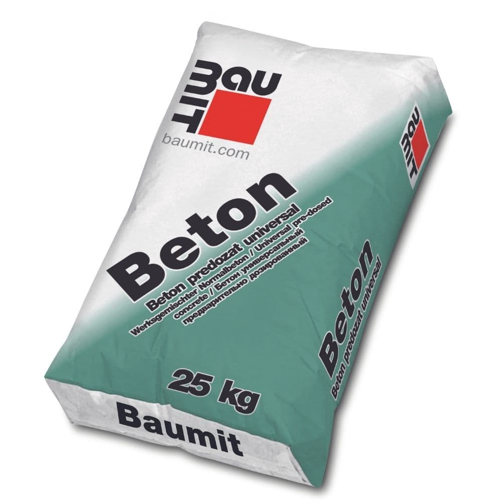 Baumit Beton M160-200 (beton, sapa, mortar), 25 kg (20 kg/m2/cm)