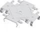 Conector *  DUBLU, transversal, pt profile CD 60x27,0.7mm
