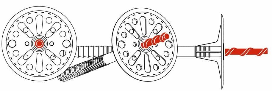 Fixator DRIFTANKER-compozit - L = 100mm (400buc) 