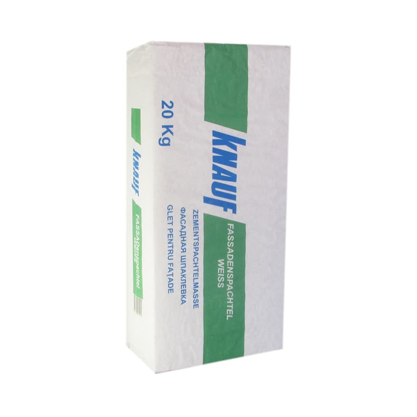 Chit fasad alb FASSADENSPACHTEL weis KNAUF (0.2-3mm), 20 kg  (60