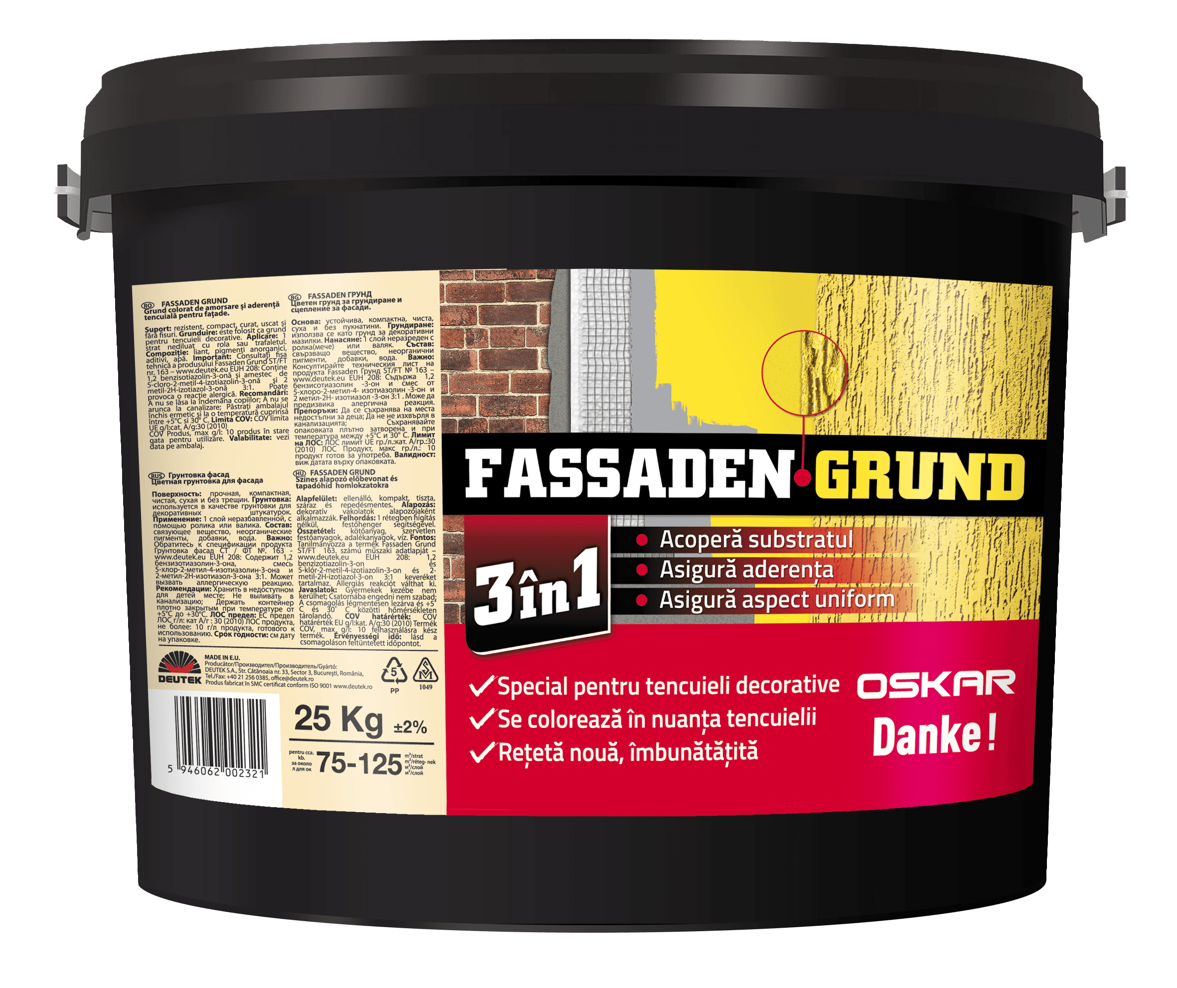 zzFassaden GRUND 25 kg DEUTEK