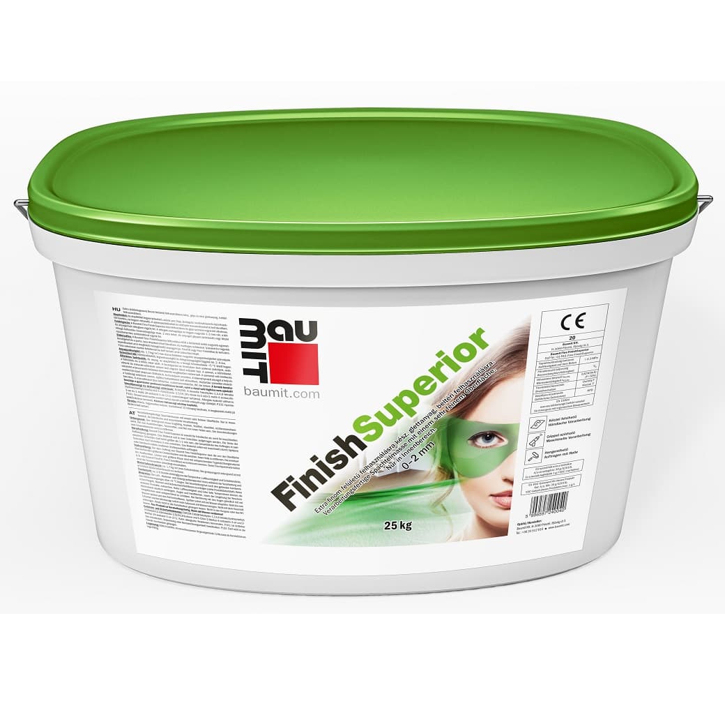Baumit FinoFinishSuperior 20kg (pasta interior 0-2 mm), 1,6 kg/m