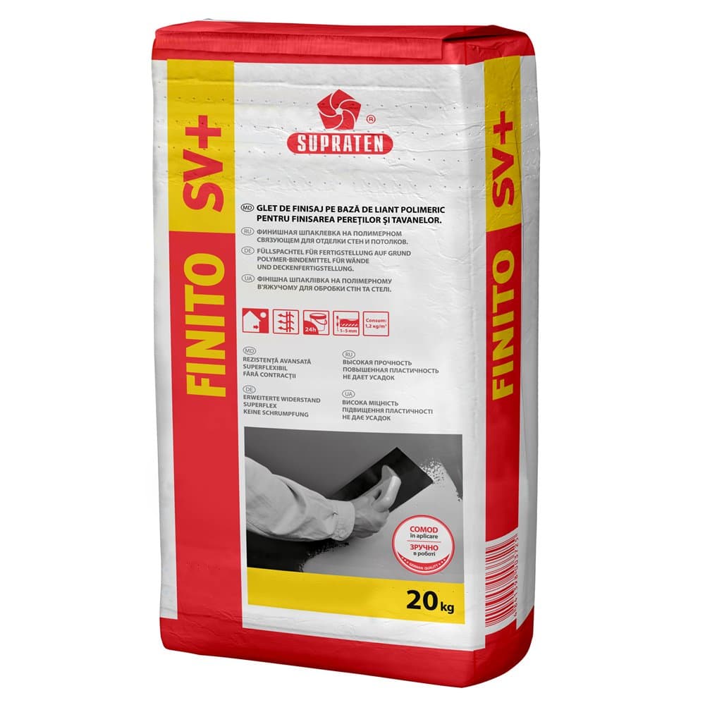 Chit   FINITO SV + pe baza de liant polimeric 20  kg Supraten (8