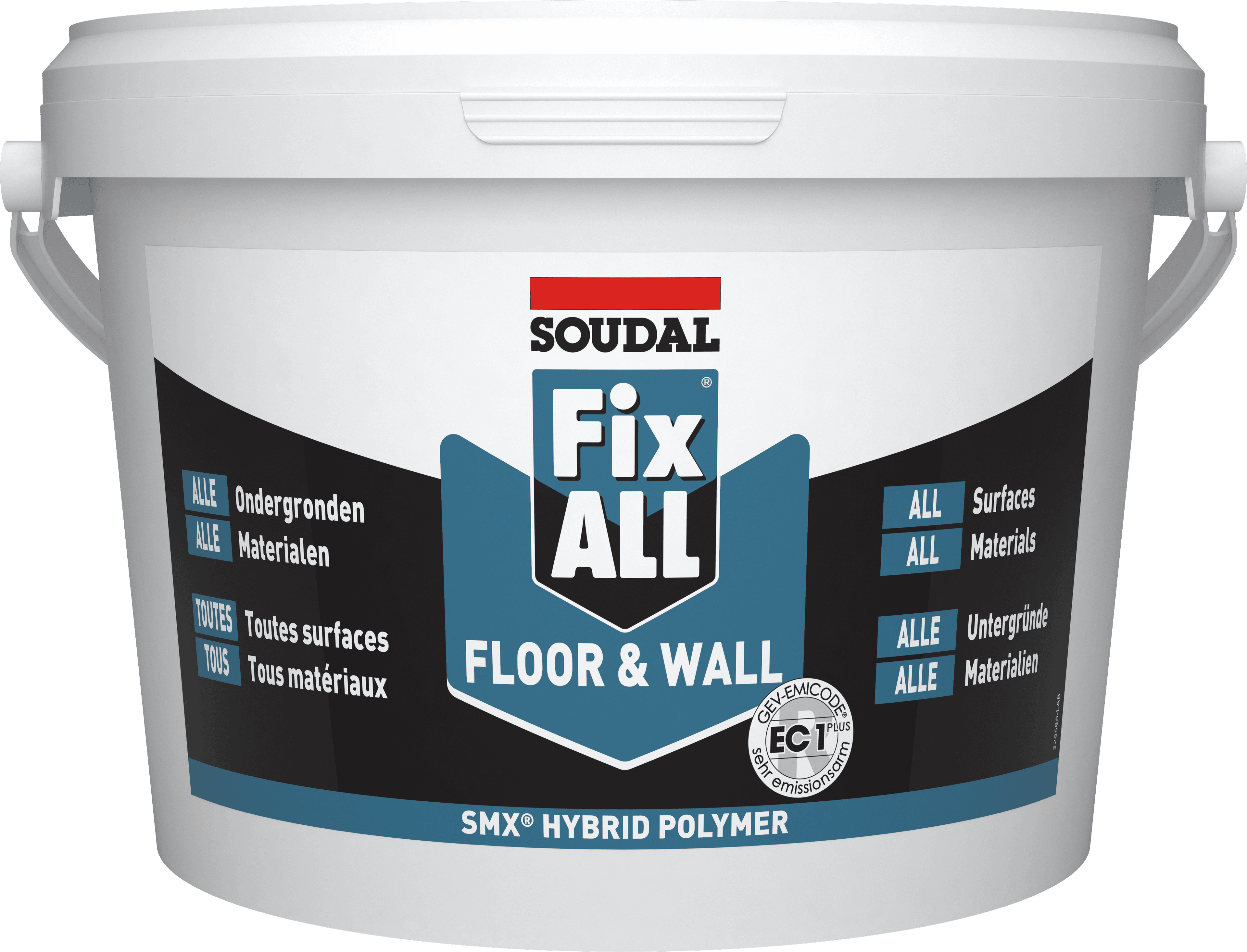 SOUDAL Adez. FIX ALL  FloorWall, alb, 4kg  1201373