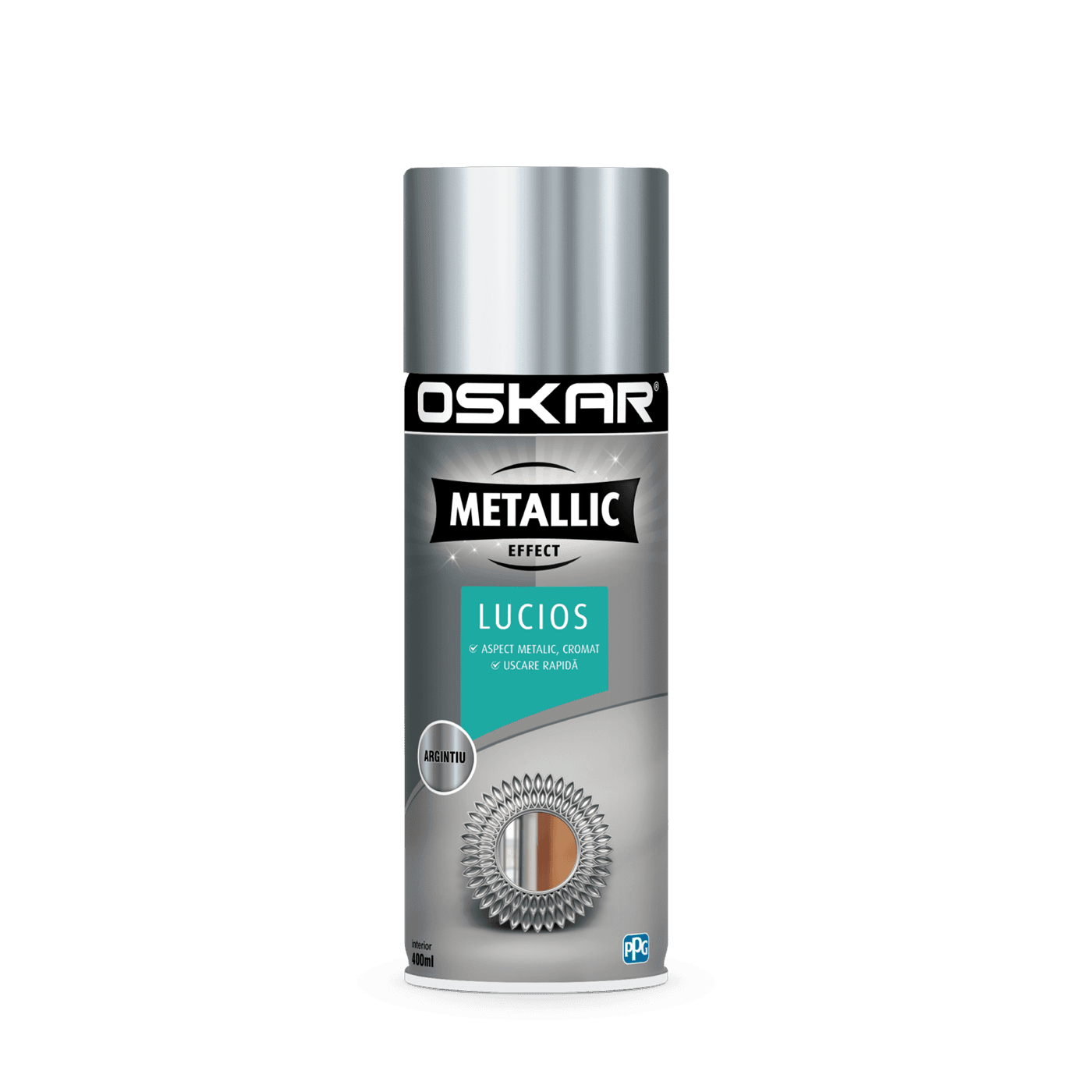 zzOSKAR Spray MET. LUCIOS, AURIU, 400ml, (4569) (6b)