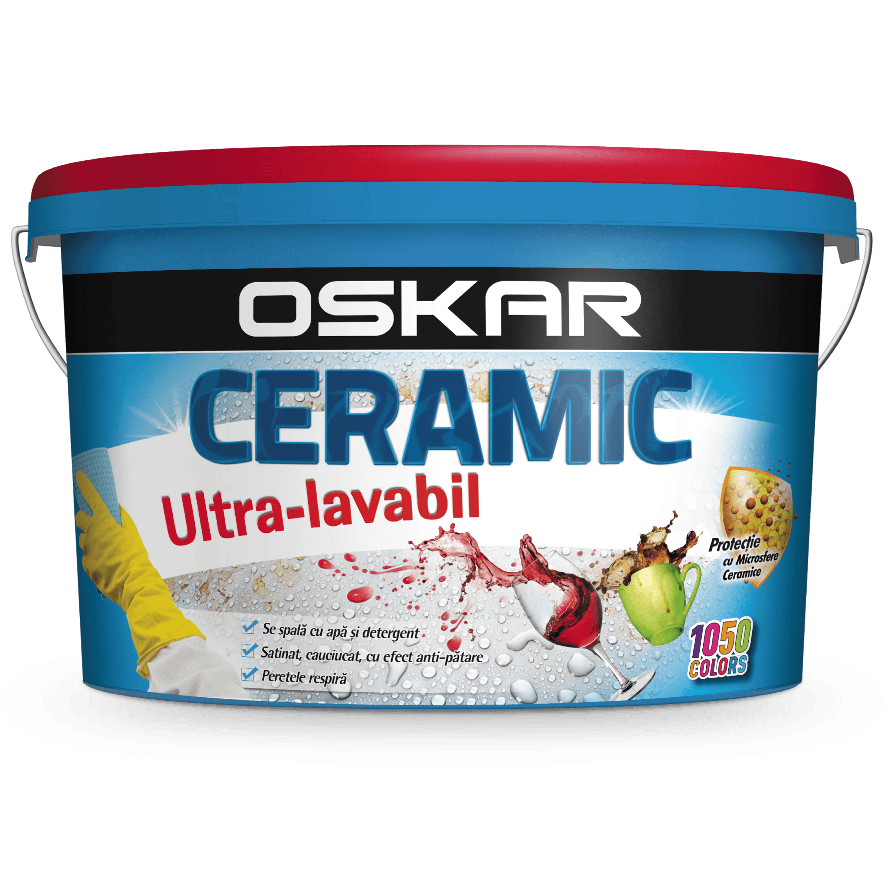 zzOSKAR   Ceramic Ultralavabil Int  SATIN, 2,5L baza TR,(capac r