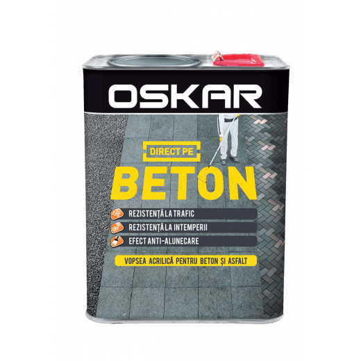 OSKAR BETON Email, 0.75L, Rosu 