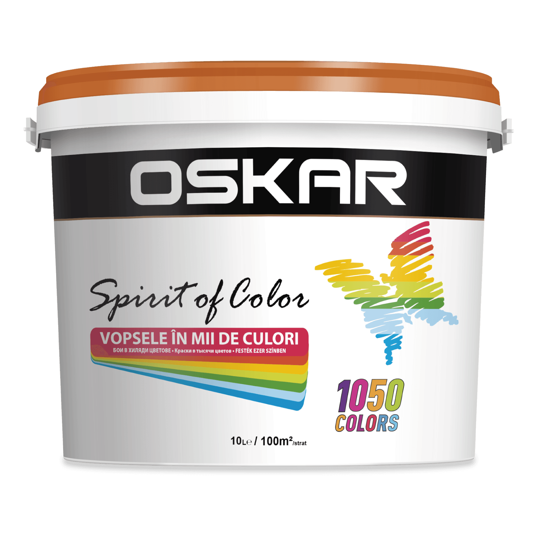 OSKAR SPIRIT OF COLOR INT baza P, 2.5L, vopsea lavabila 