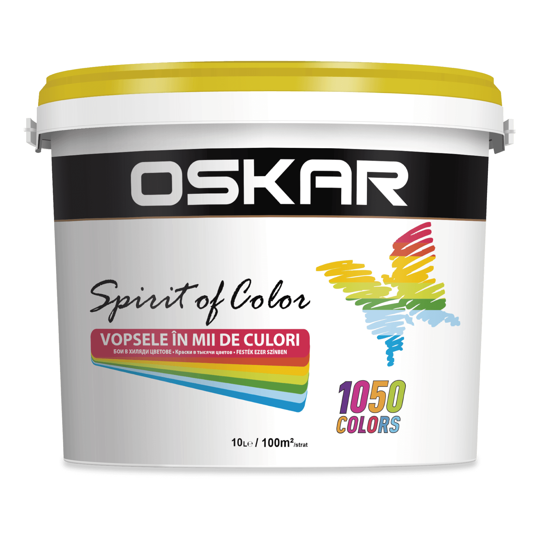 OSKAR SPIRIT OF COLOR INT baza TR, 10L, vopsea lavabila 