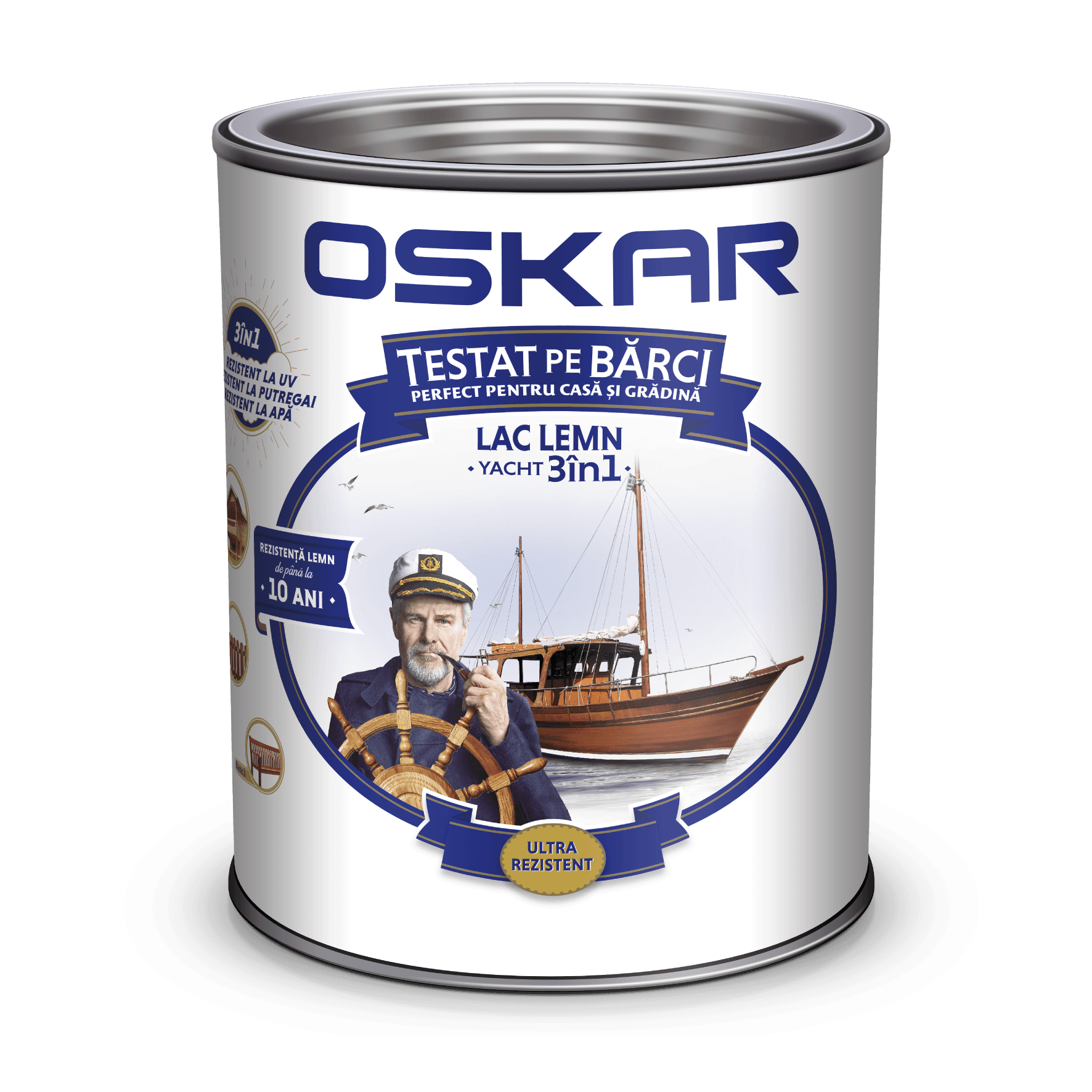 OSKAR LAC YACHT, 2.5L, TEAK AFRICAN