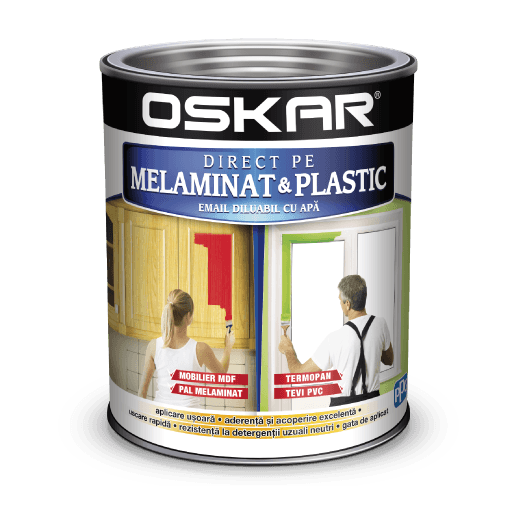 zzOSKAR  Melaminat  Plastic 0.6l, email COCOS (6buc)
