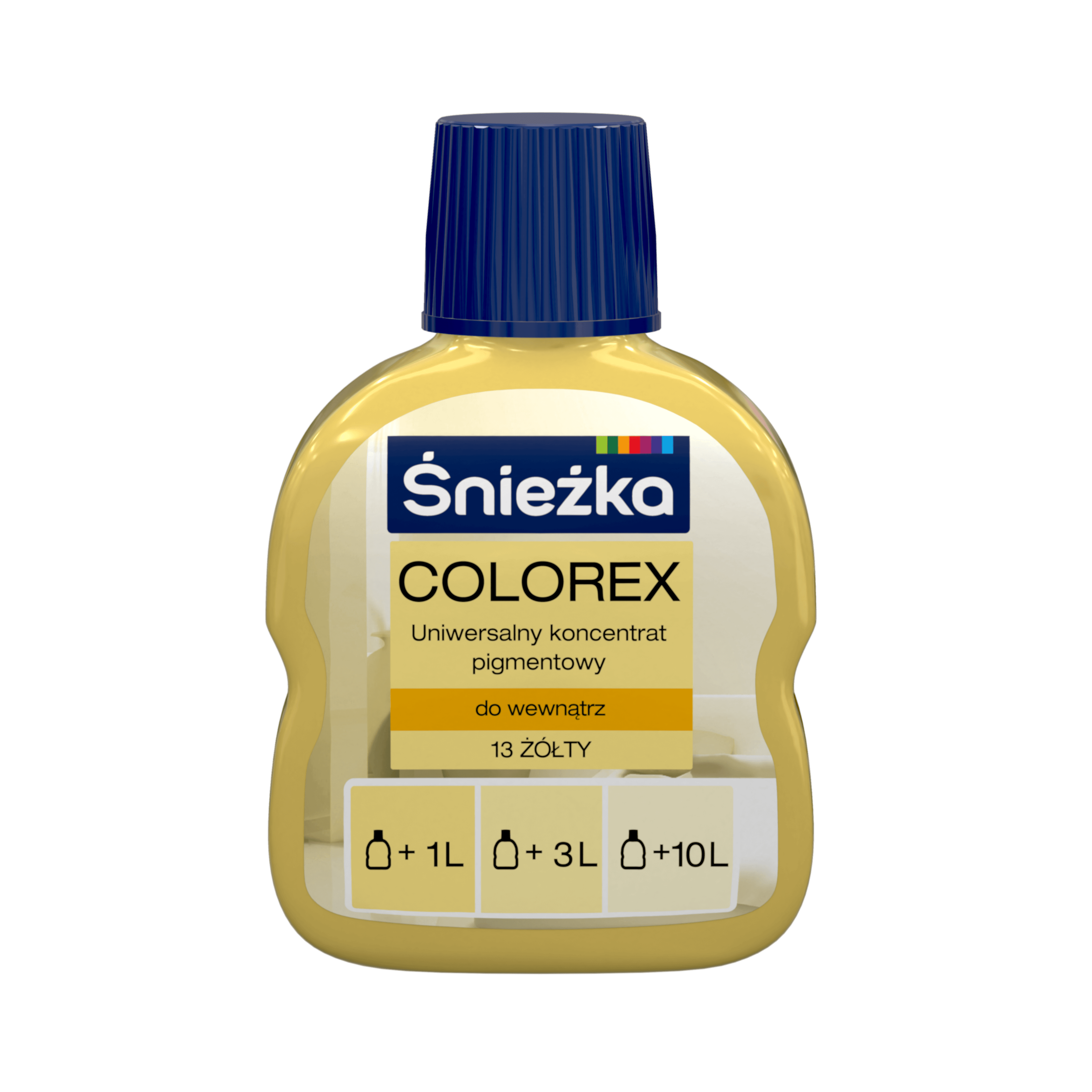 COLOREX, Nr 13,  0.1L, galben, colorant, int.