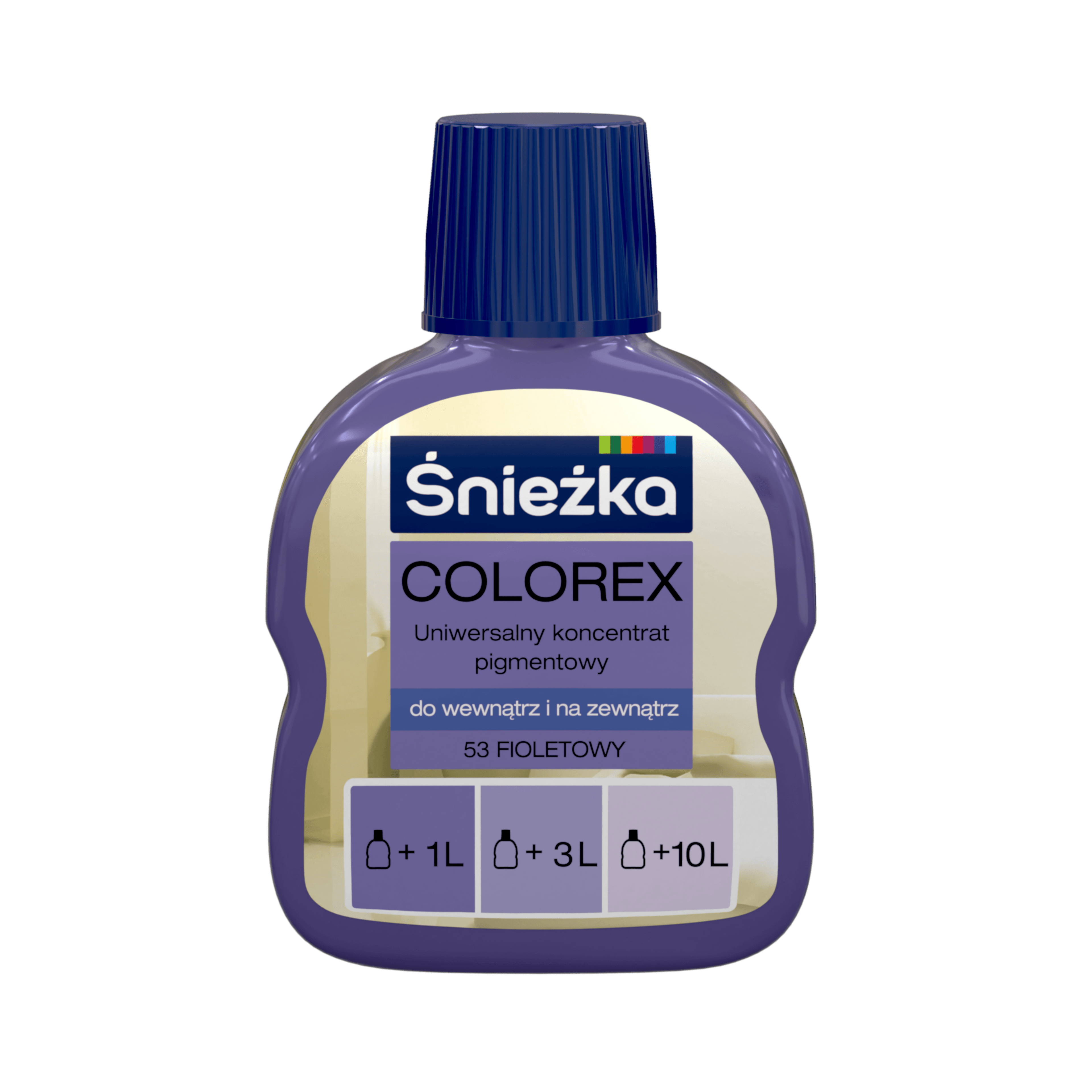 COLOREX, Nr 53,  0.1 L, violet, colorant, int.-ext.