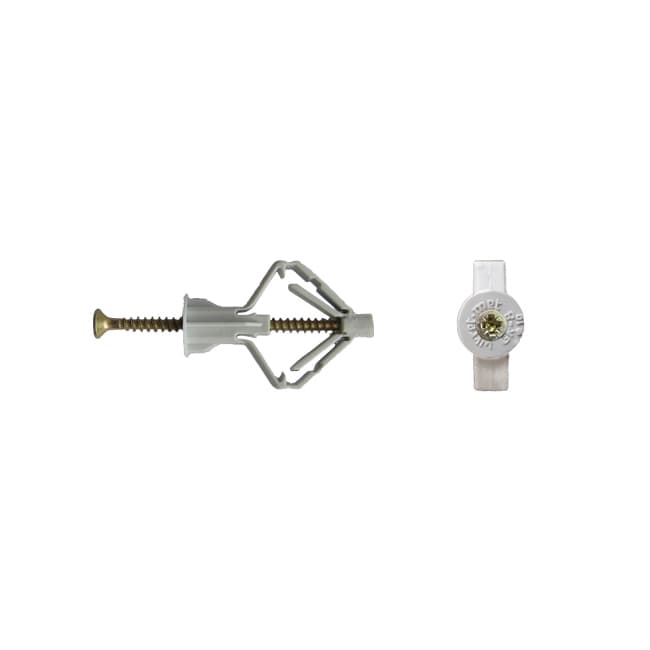 Diblu TNF-W, 3.5x60mm de plastic (fluturas)cu surub