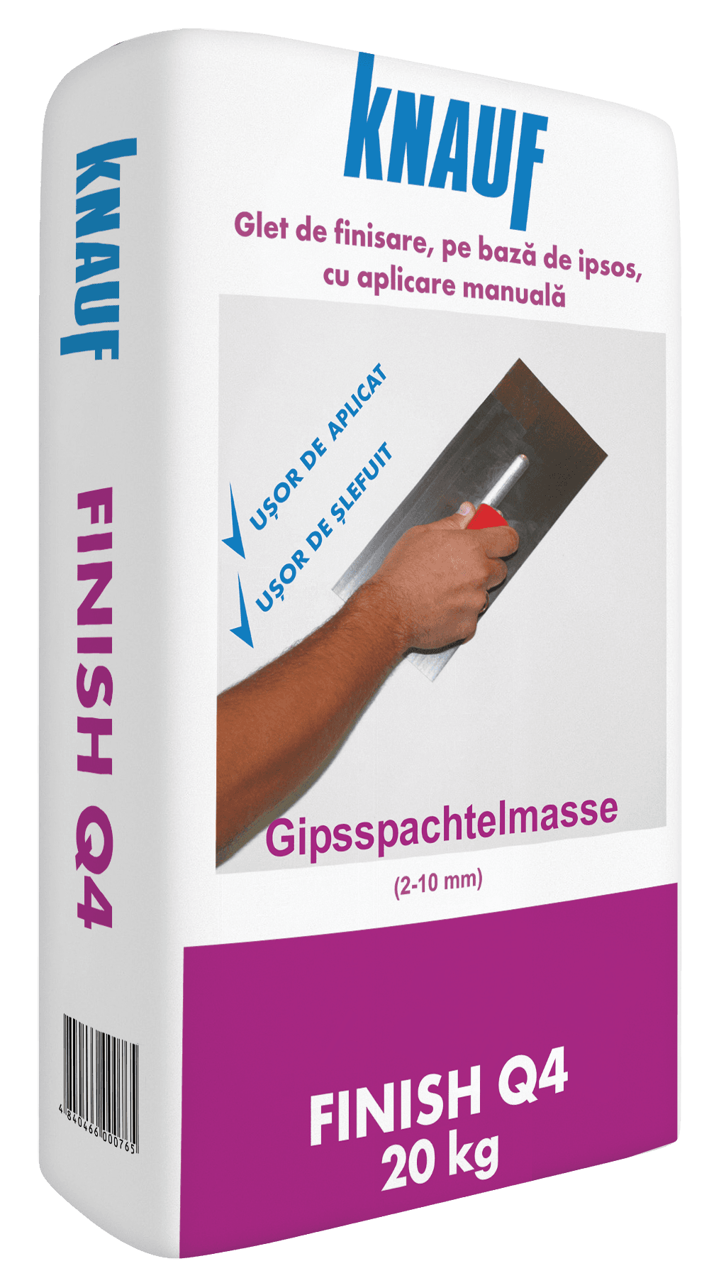 Finish  Q4,(1.2 kg/1m2/1mm) chit aplic. manuala, KNAUF, 20kg  (6