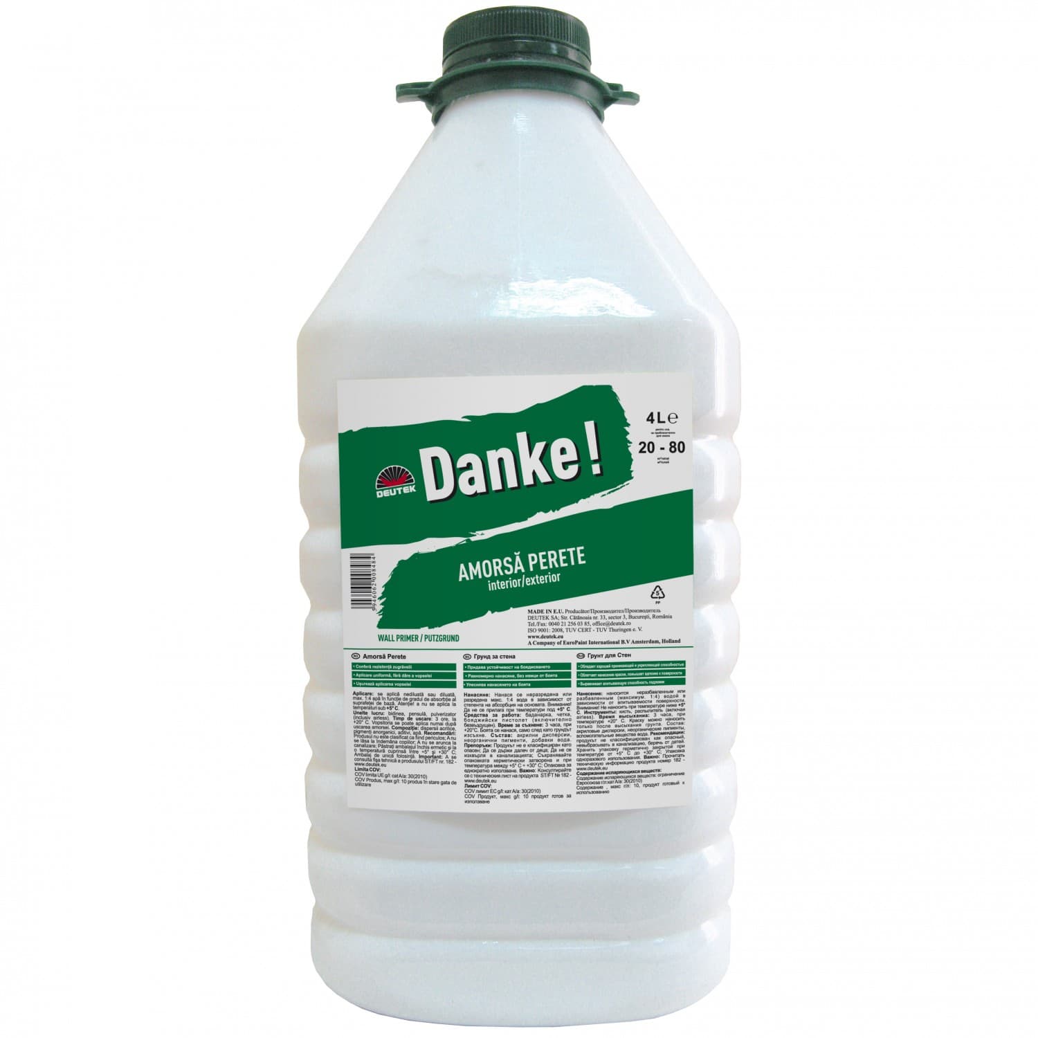 zzDANKE AMORSA PERETE 4 L, concentr 1:4, int/ext