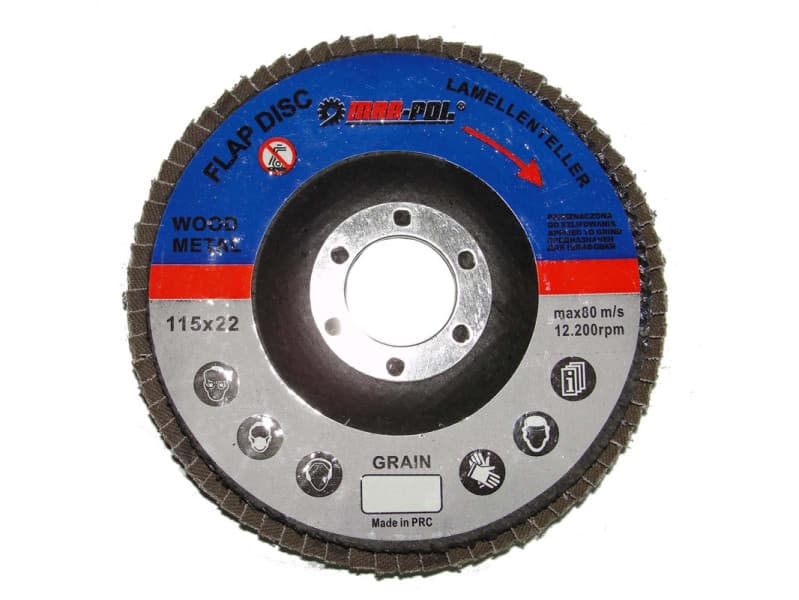 Disc abraziv petala MAR-POL (P36)  125 x 22