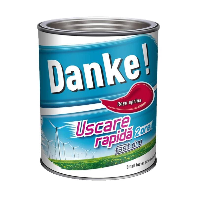 EMAIL DANKE 2.5L, rosu aprins, ext./int. uscare rapida