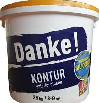 zzDANKE!  KONTUR FINE  Baza alba,  25 kg$