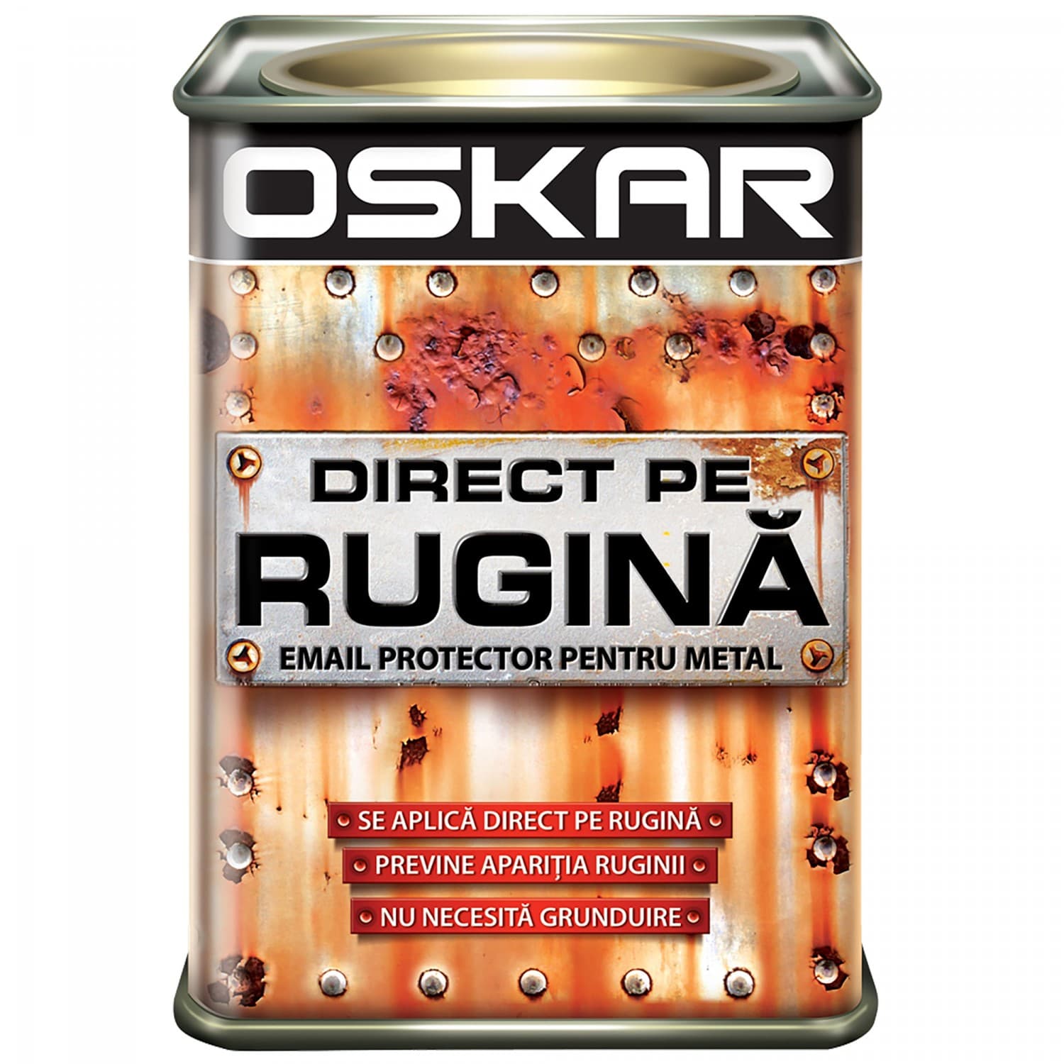 OSKAR RUGINA Email, 2.5L, Negru Mat Forjat 