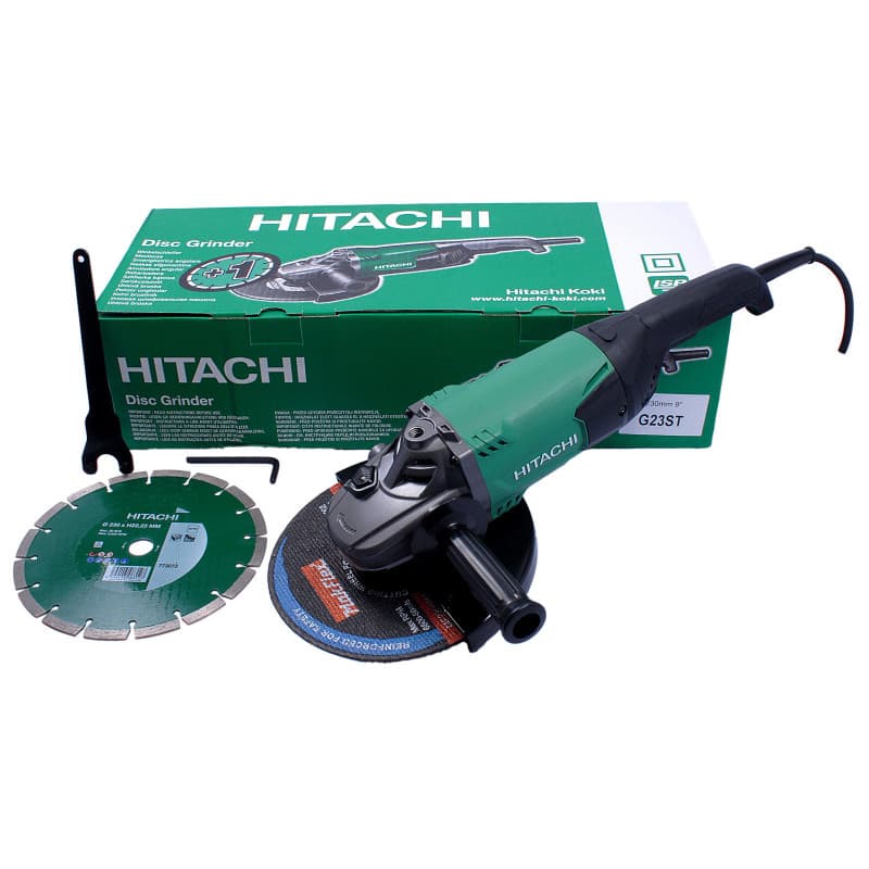 Hitachi Polizor unghiular(G23ST), 230 mm, 2000 Wt, Hikoki 