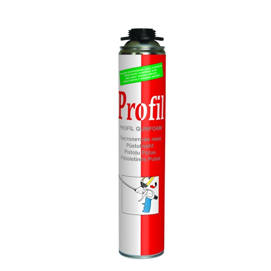 PROFIL   Spuma pt PISTOL pt montaj  700 ml (12) 103537