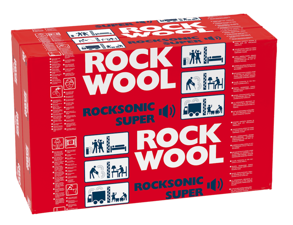 Vata min.   ROCKSONIC SUPER 100*610*1000/4.88m2/38kg/m3 (30)