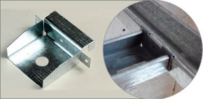 Conector * de imbinare, unilateral,pt profile CD 60x27,0.7mm
