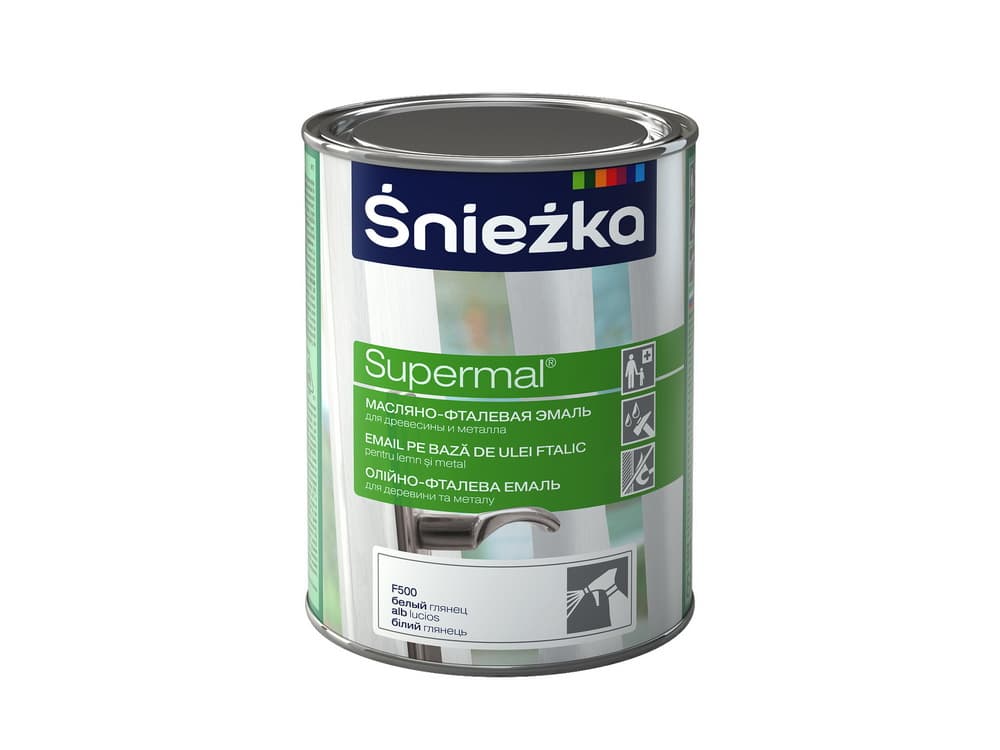 Supermal, 0,7 L,  verde, vopsea email RAL 6002