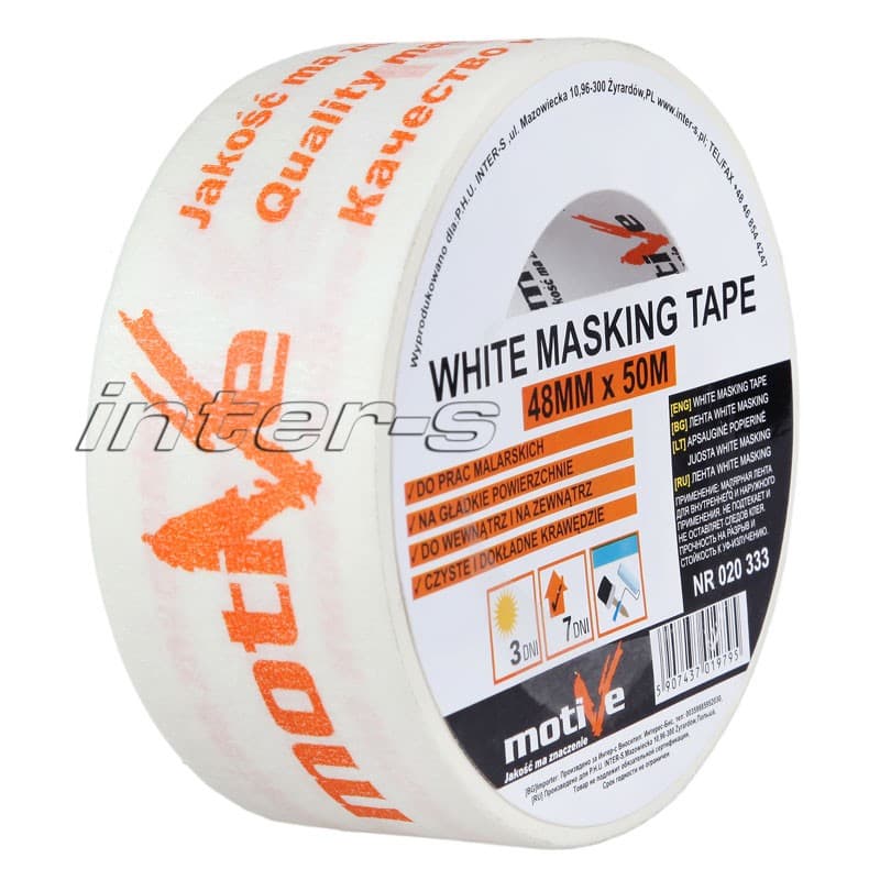 Banda   WHITE MASKING,48 mm * 50 m,(020333),adeziva pt zugrav (2
