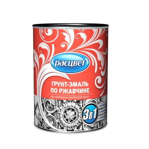 Grund Email pe rugina " РаÑцвет " 3в1 gri deschis 2.7 kg(6) (63