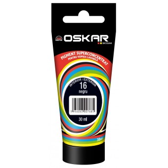 OSKAR Pigment Concentrat 16,  30 ml, negru, Int/Ext