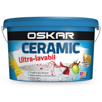 OSKAR   Ceramic Ultralavabil Int Alb  SATIN, 2,5L vopsea lavabila
