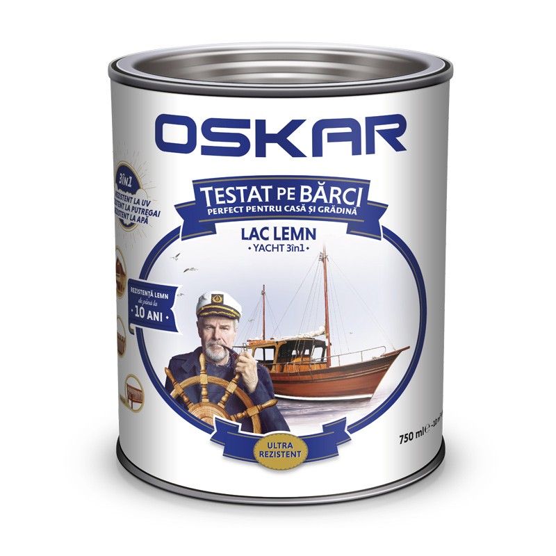 OSKAR LAC YACHT LAQUER  0.75L incolor