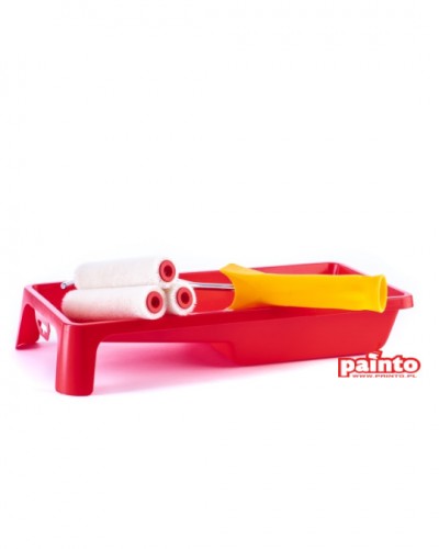 Rulou   SET VELUR x 2(10 cm) (vas+maner+2rezerve) Painto