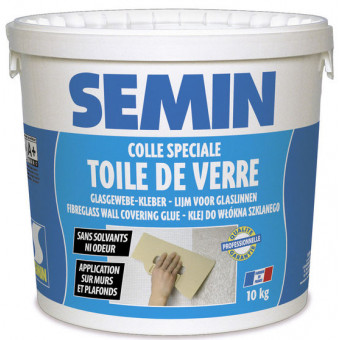 Adeziv *   tapete  TOILE DE VERRE, SEMIN ,10 kg,p/tapete fibra/sticla 