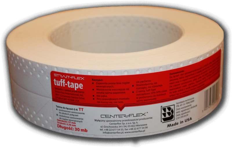 Banda     Tuff Tape 50 mm x 30 m,pt.gips-carton,perforata