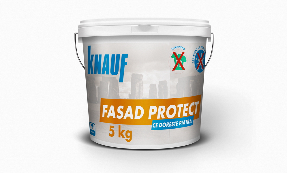 Hidroizolare   KNAUF  FASAD  PROTECT   (5 kg)  ( 200gr/m2)