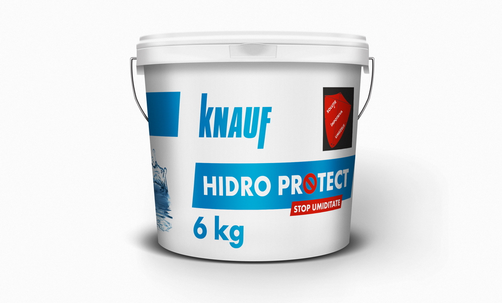 Hidroizolare   KNAUF  HIDRO   PROTECT   (6 kg)  (0.8 kg/m2 - 2 straturi )