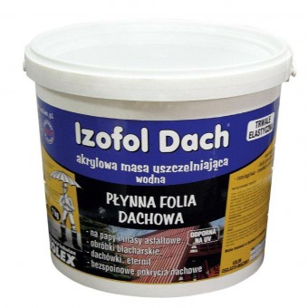 Hidroizolare  Izofol Dach (4 kg)   (1 kg/m2 - 2 straturi )