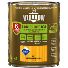 Lac VIDARON   L16 antracit 0,75L, lac-bait pt. lemn