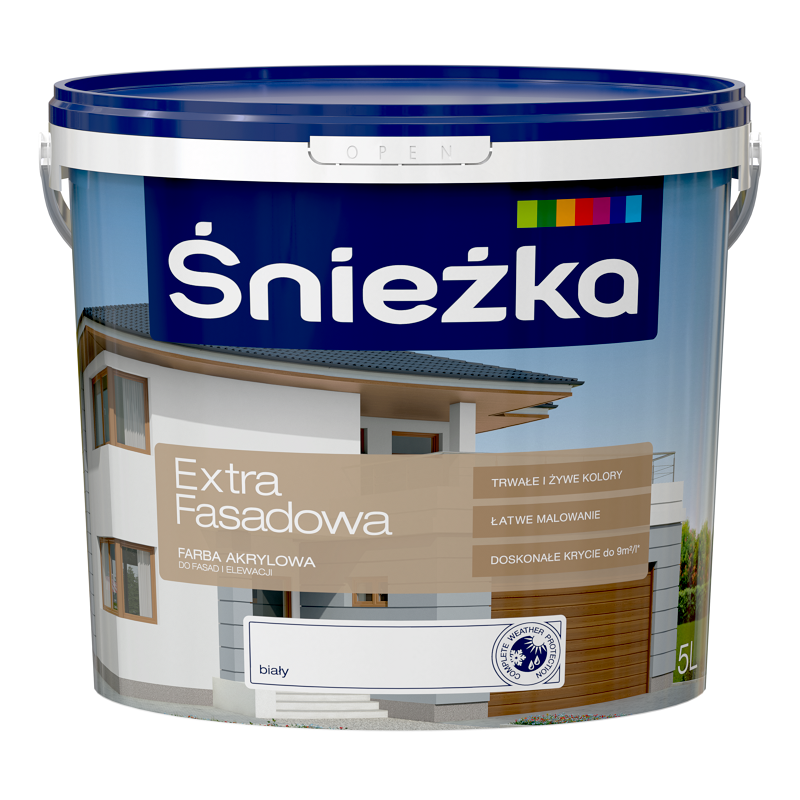 SNIEZKA EXTRA FASADOWA, 5L,vopsea emulsie pt fatada